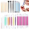 31pcs Fondant Cake Modeling Decorating Hand Sculpting Tools Kit for Cookie Cake Decorating, Sugarcraft Sculpture Pottery